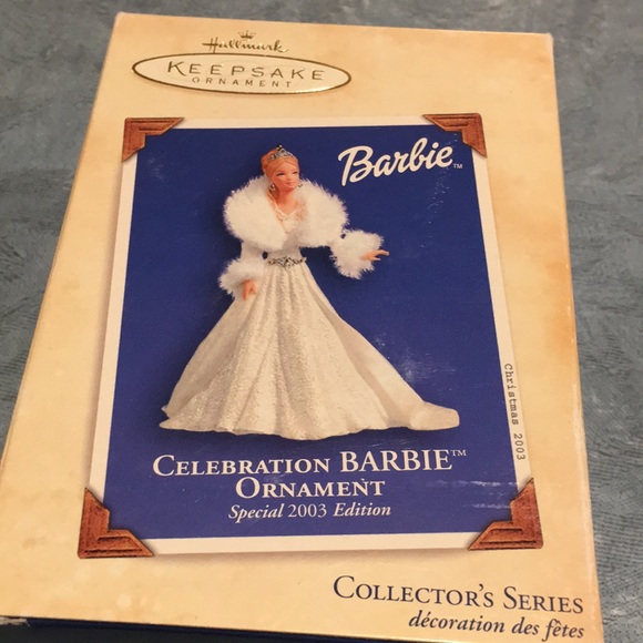 Hallmark Celebration Barbie Ornament NEW Special 2003 keepsake Collectors Series - Picture 5 of 6